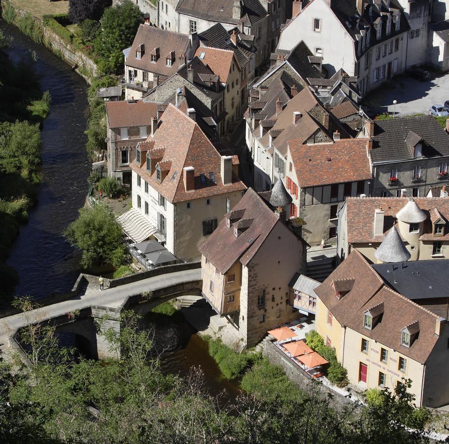 Апарт готель Les Maisons Du Pont - Charme & Caractere Обюсон Екстер'єр фото